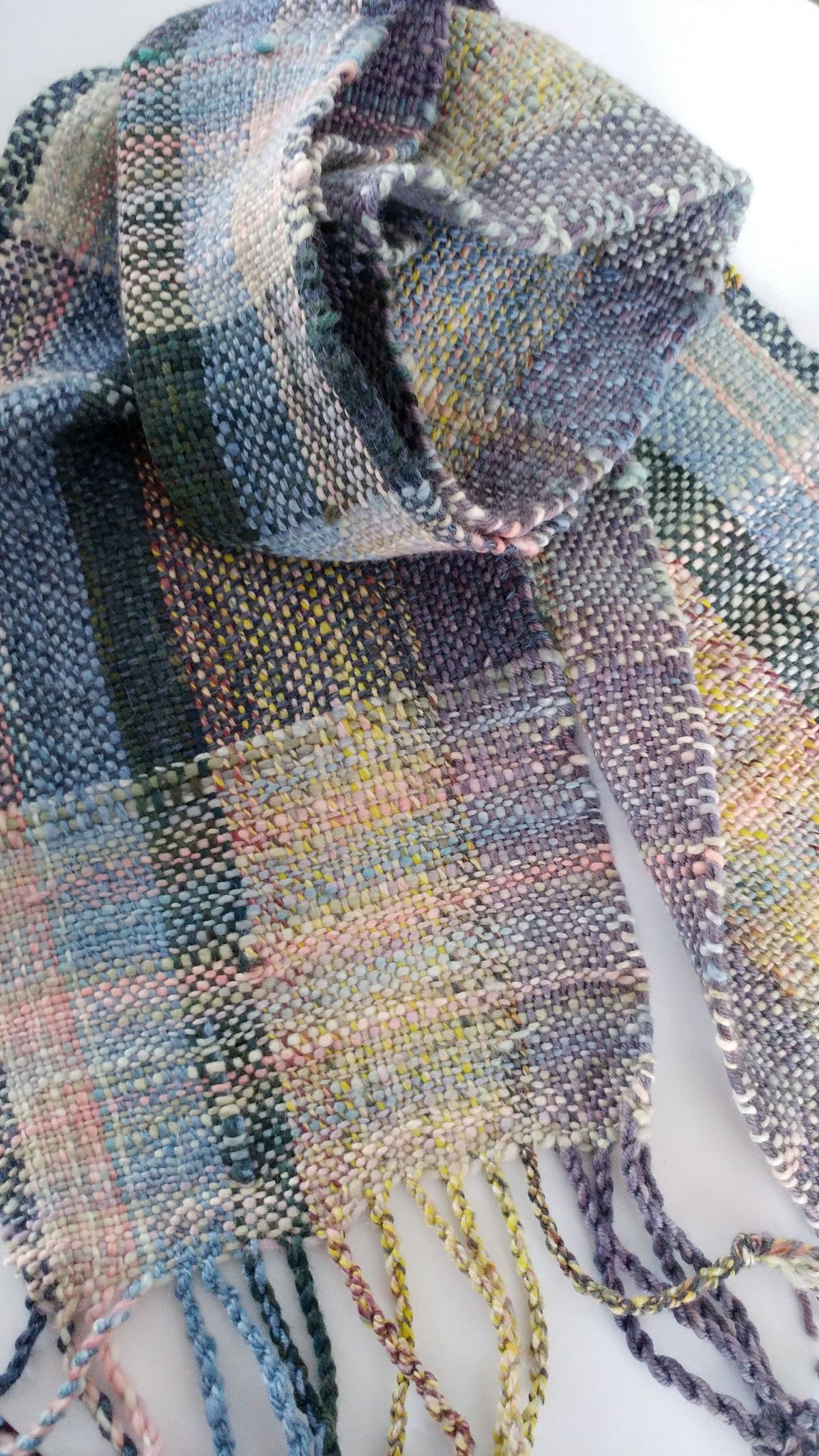 Handwoven scarf